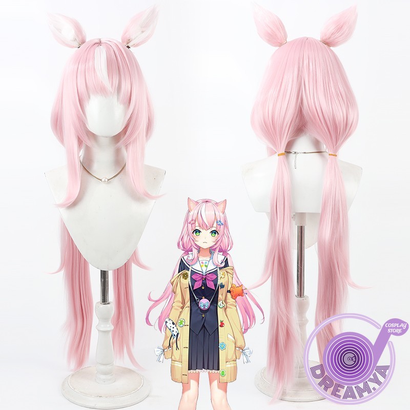 Anime Cosplay Wig Heat Resistant - Wig Cosplay Yang Nari Vtuber Rambut