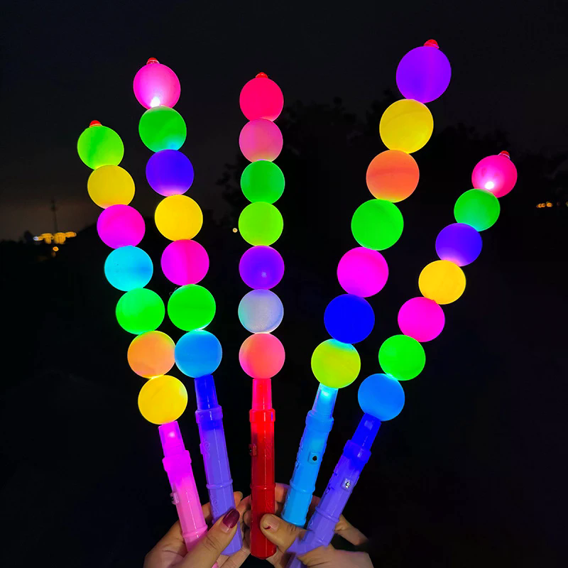 Glow In The Dark Party Glasses - 1 Buah Tongkat Fluoresen Labu Gula