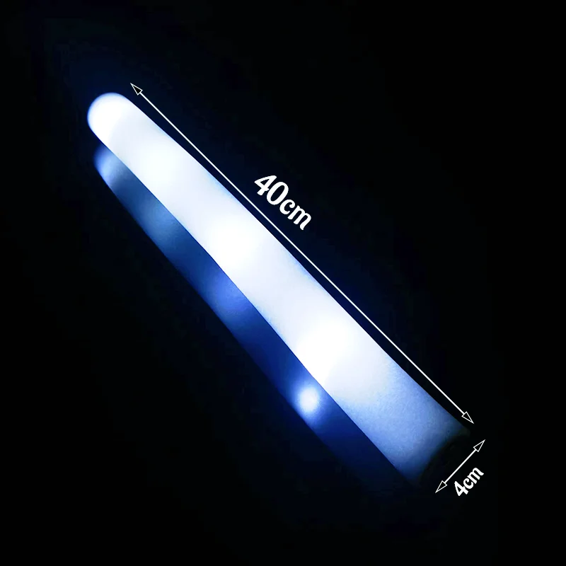20/30 Buah Stik Cahaya Busa Pu - Flashing Led Foam Sticks Party ulasan dan harga