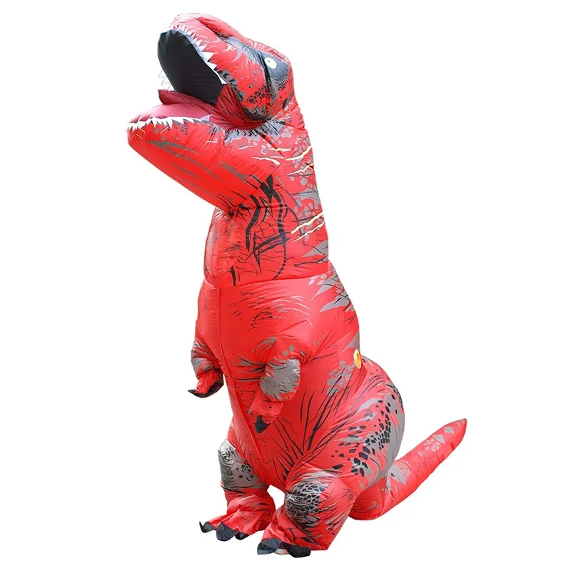 Tyrannosaurus rex kostum tiup  - Inflatable Dinosaur Costume Adult ulasan dan harga