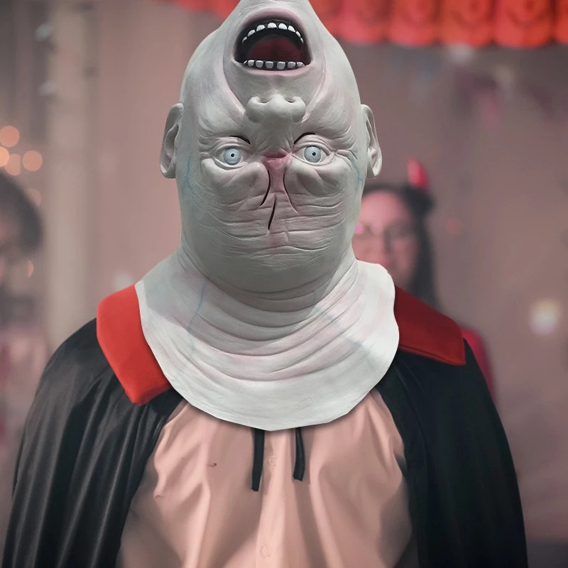 Topeng lateks realistis berben - Latex Alien Mask Realistic ulasan dan harga