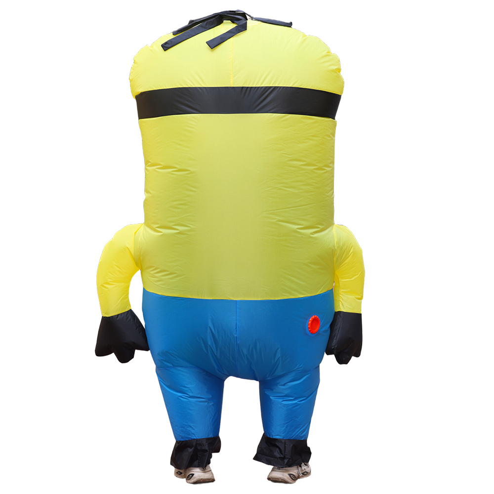 Kostum Tiup Kuning Datar untuk - Inflatable Dinosaur Costume Adult ulasan dan harga