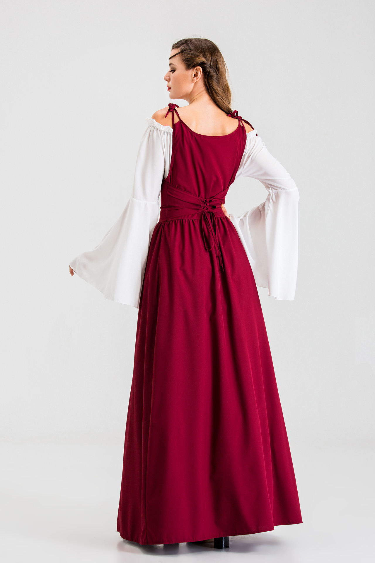Gaun Putri Abad Pertengahan Ko - Medieval Renaissance Dress Women ulasan dan harga