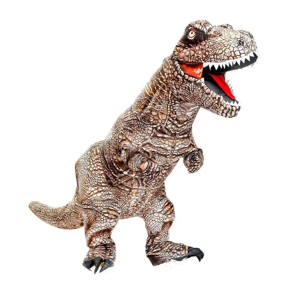 Kostum Dinosaurus Velociraptor - Inflatable Dinosaur Costume Adult ulasan dan harga
