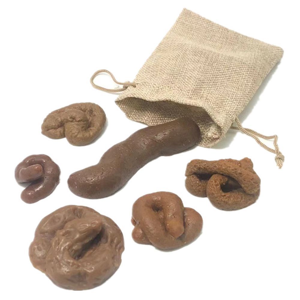 6Pcs Turd Mischief Tricky Fool - Fake Poop Gag Gift ulasan dan harga