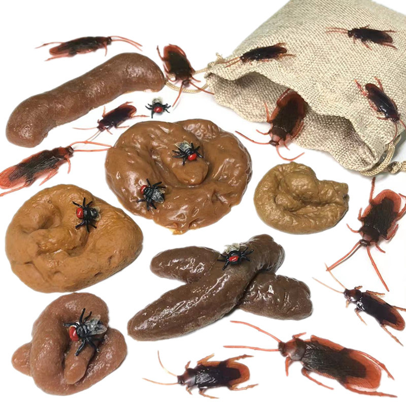 6/24 Buah Mainan Lelucon Kotor - Fake Poop Gag Gift ulasan dan harga