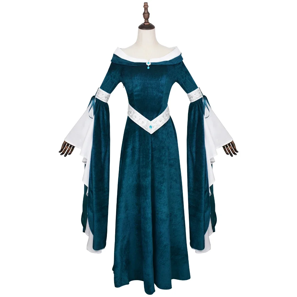 Gaun Gaya Elf Abad Pertengahan - Medieval Renaissance Dress Women ulasan dan harga