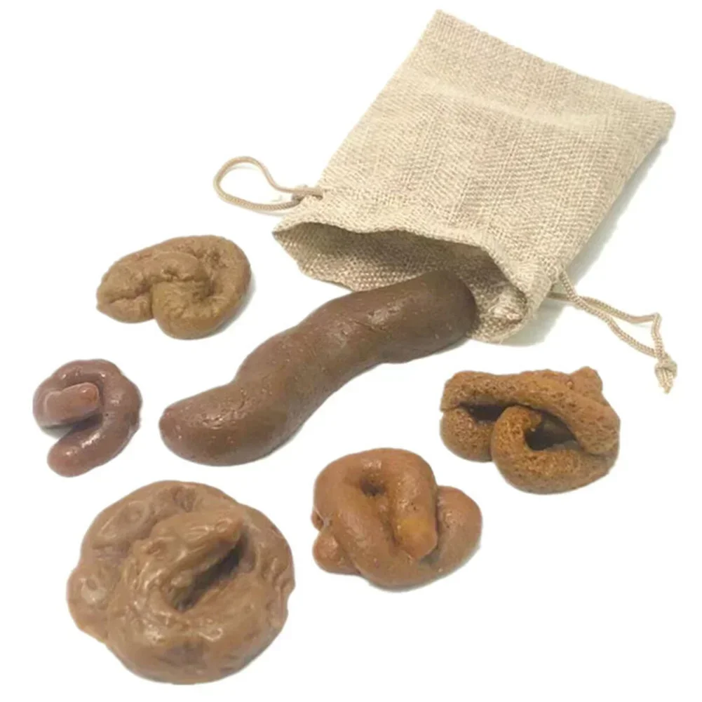 6 buah mainan lucu hadiah pest - Fake Poop Gag Gift ulasan dan harga