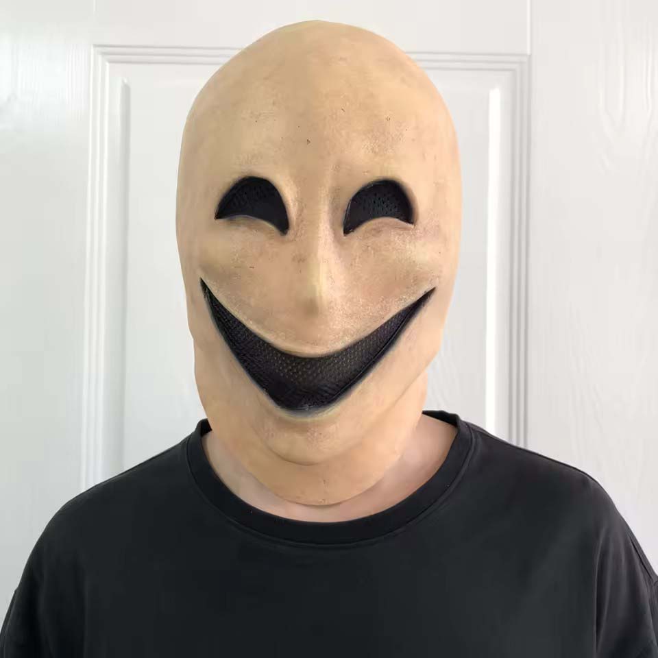 Topeng Slenderman Halloween Pr - Latex Alien Mask Realistic ulasan dan harga