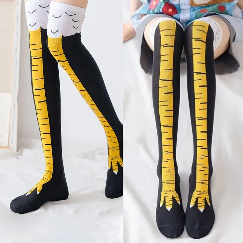Kaus kaki cakar ayam lucu 3D 4 - Funny Chicken Leg Socks ulasan dan harga