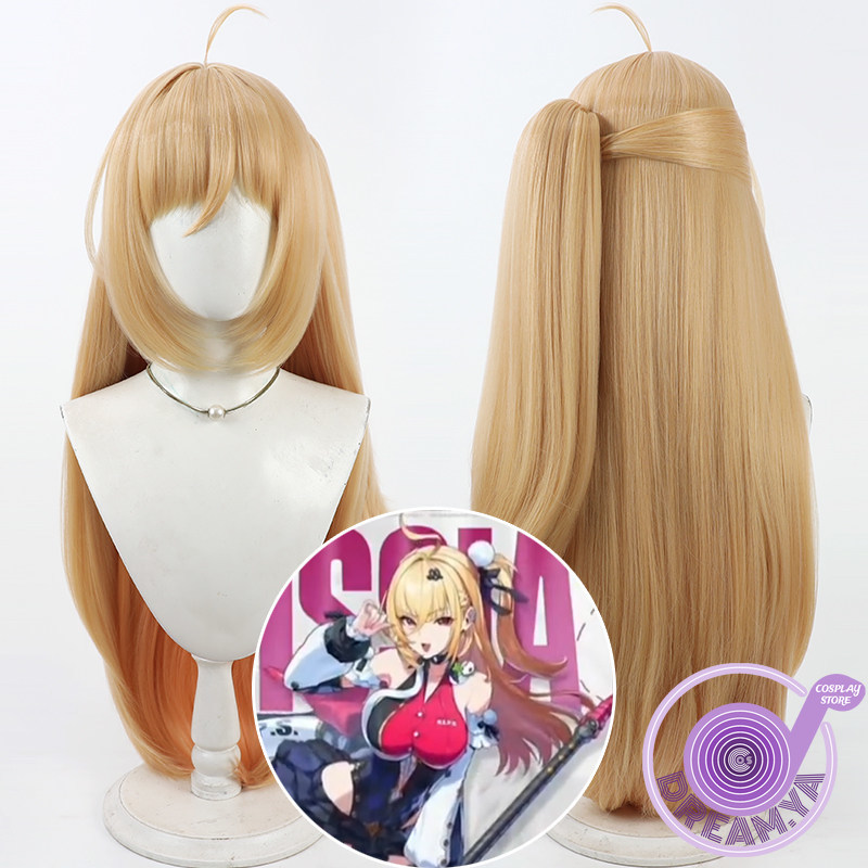 Wig Cosplay Cissia Zenless Zon - Anime Cosplay Wig Heat Resistant ulasan dan harga
