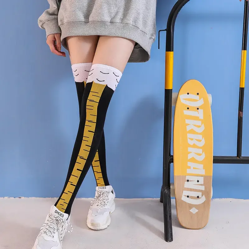 Stoking kaki ayam lucu stoking - Funny Chicken Leg Socks ulasan dan harga