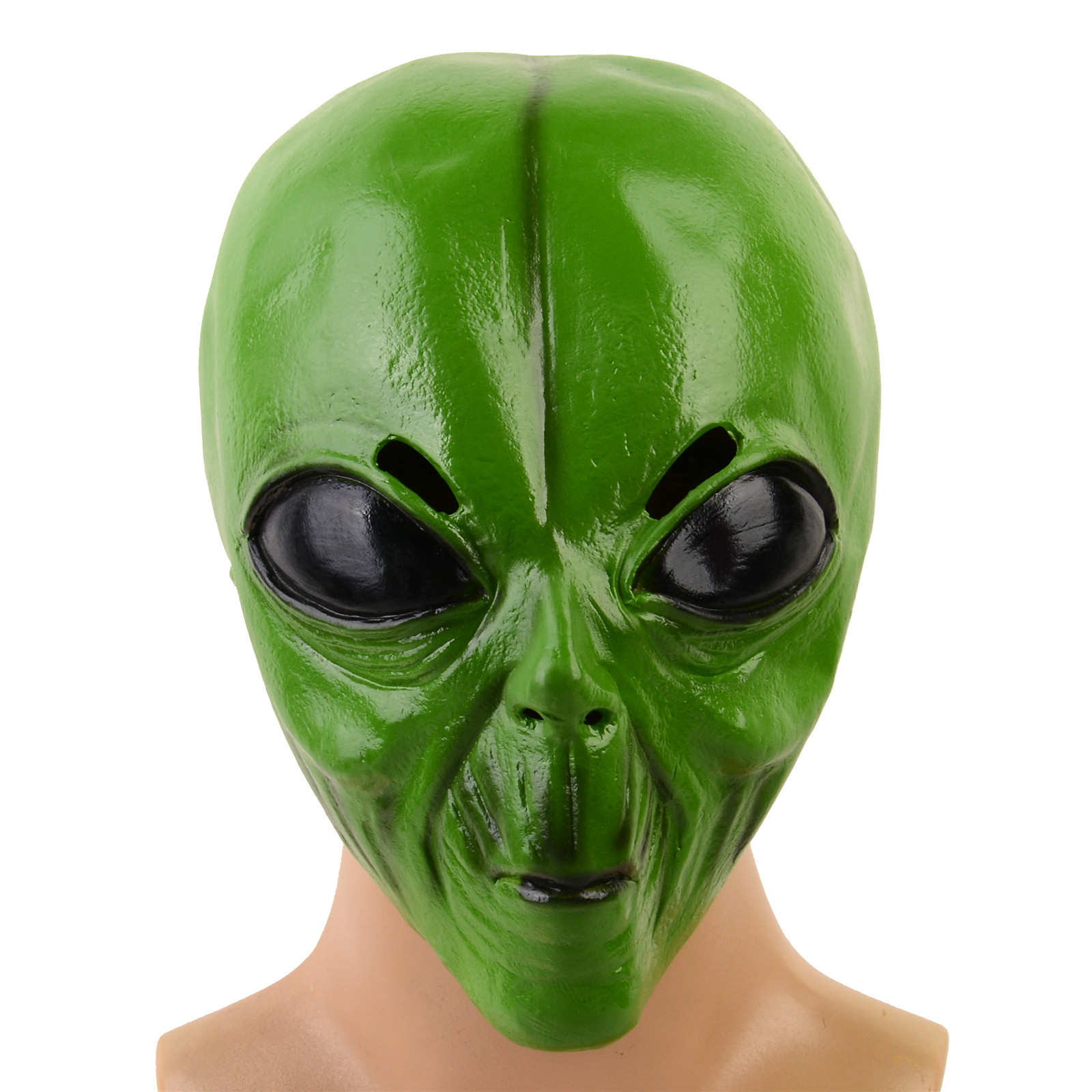 1 Buah Masker Kepala Alien Hij - Latex Alien Mask Realistic ulasan dan harga
