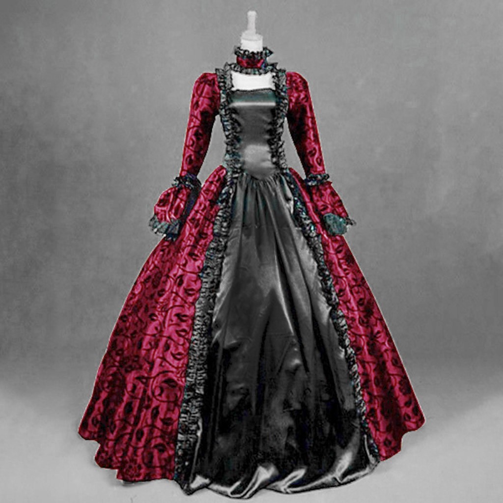 Gaun Indah Antik Wanita Gaun P - Medieval Renaissance Dress Women ulasan dan harga