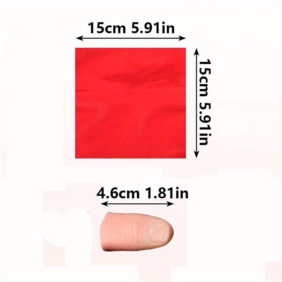 1Set Syal-Vanish Set Lengan Ja - Thumb Tip Magic Trick Set ulasan dan harga
