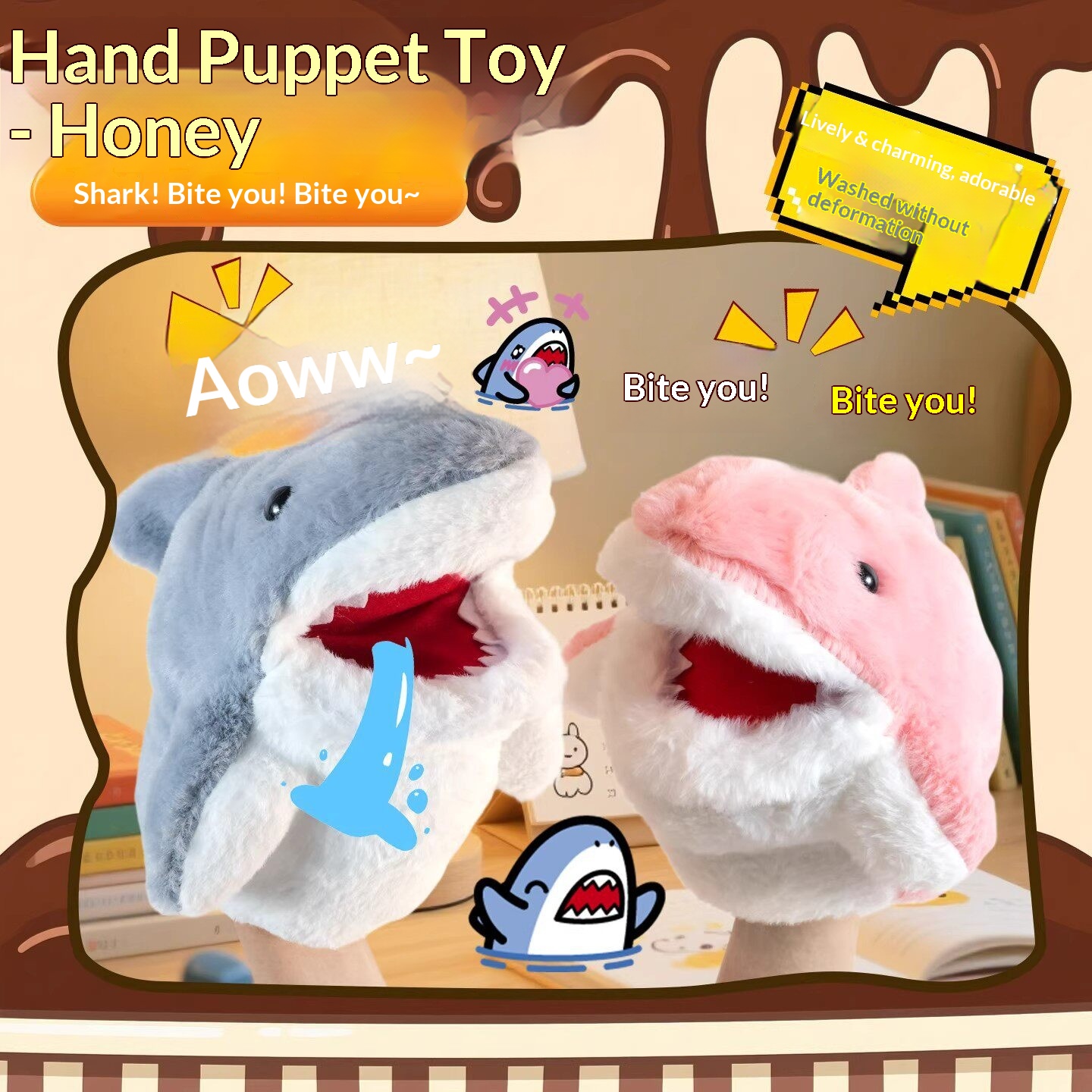 Boneka Tangan Hiu Boneka Hiu P - Prank Toys ulasan dan harga