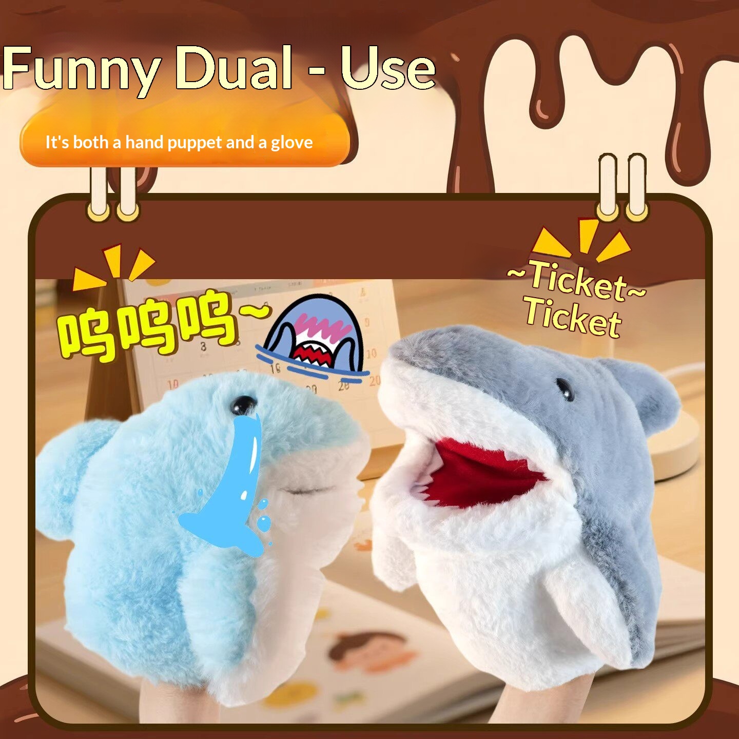 Boneka Tangan Hiu Boneka Hiu P - Prank Toys ulasan dan harga