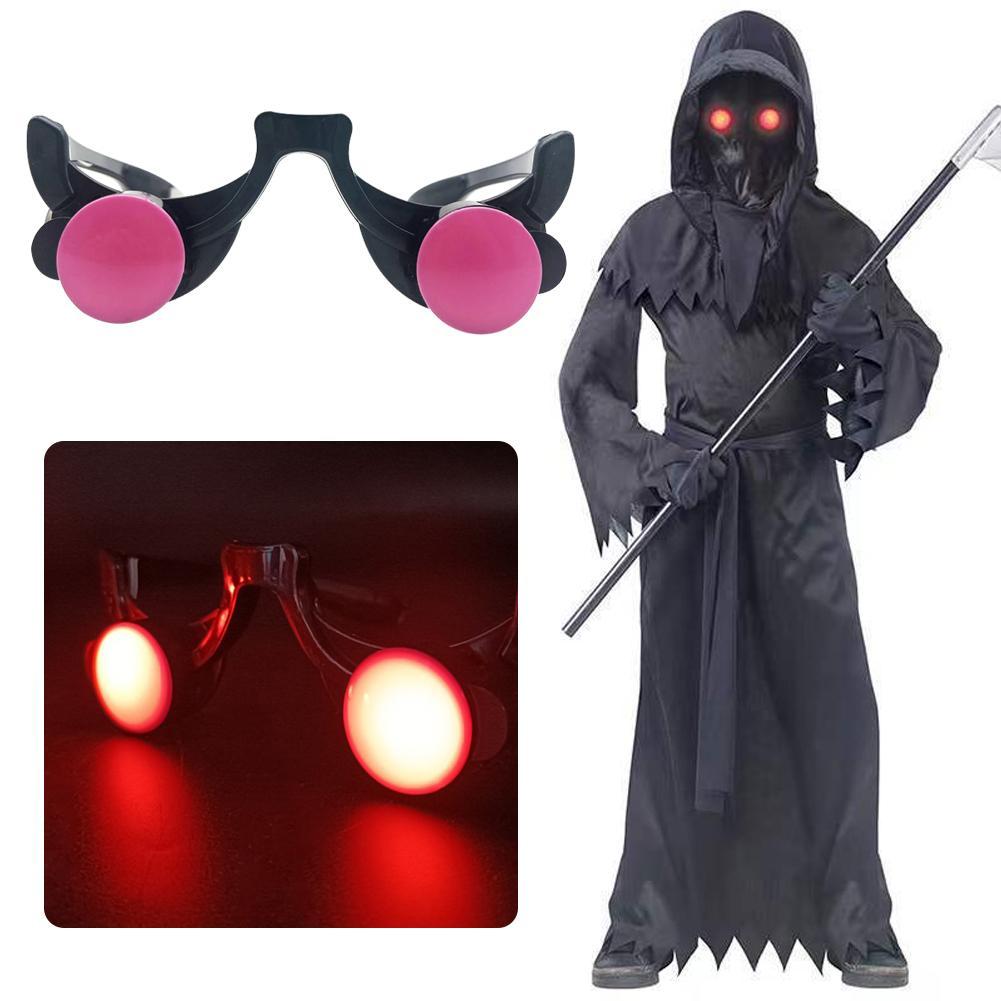 Kacamata cahaya bercahaya LED  - Glow In The Dark Party Glasses ulasan dan harga