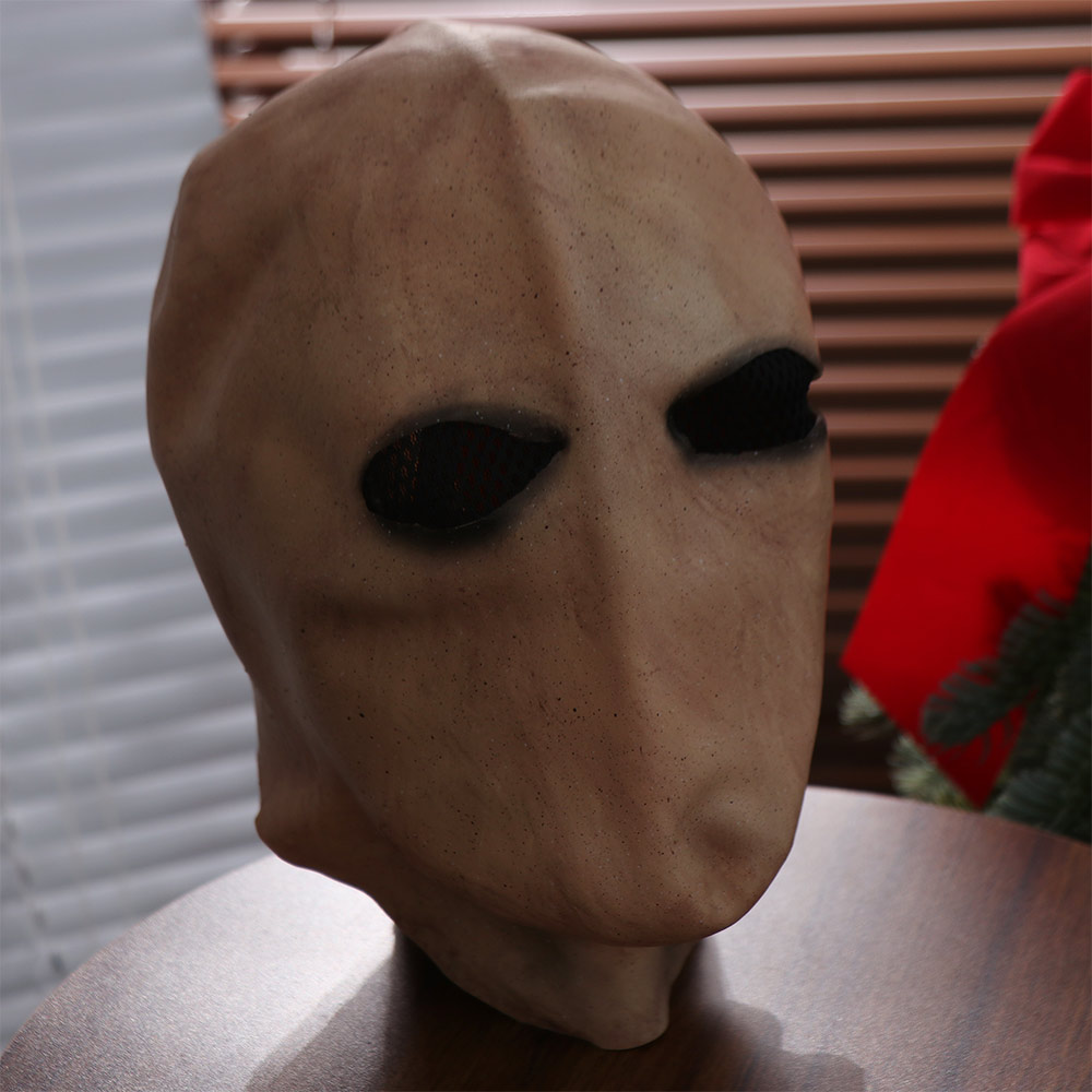 Topeng Slenderman Halloween Ta - Latex Alien Mask Realistic ulasan dan harga