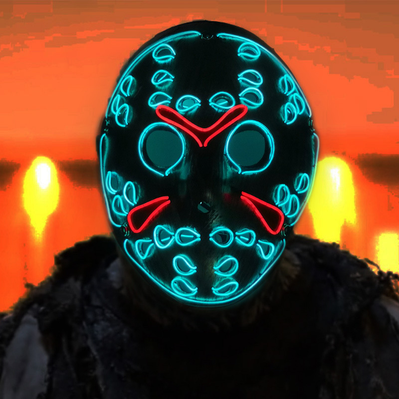 Masker Pembersih Menyala 2023  - Led Purge Mask Halloween ulasan dan harga