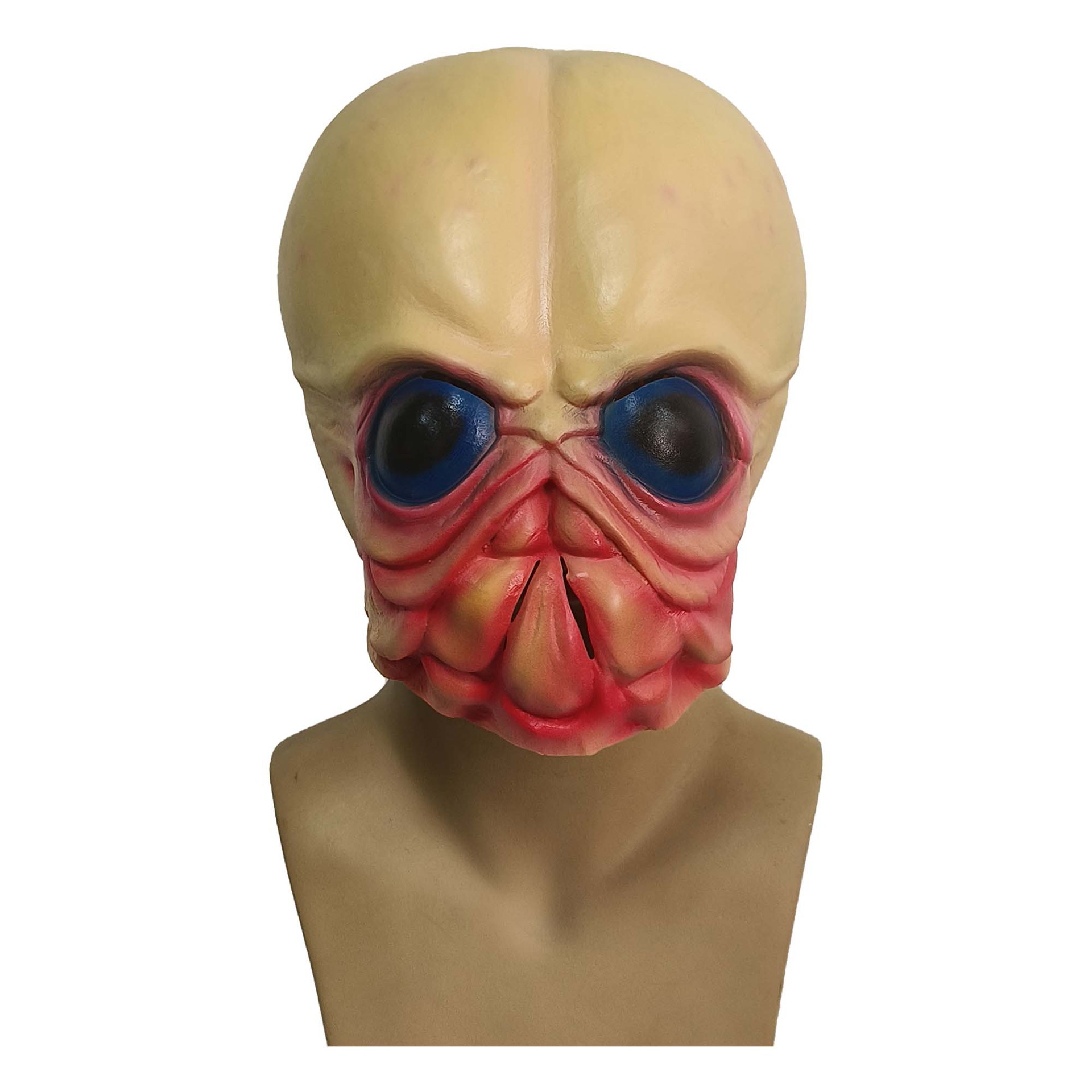 Topeng Alien, Topeng Wajah Ali - Latex Alien Mask Realistic ulasan dan harga