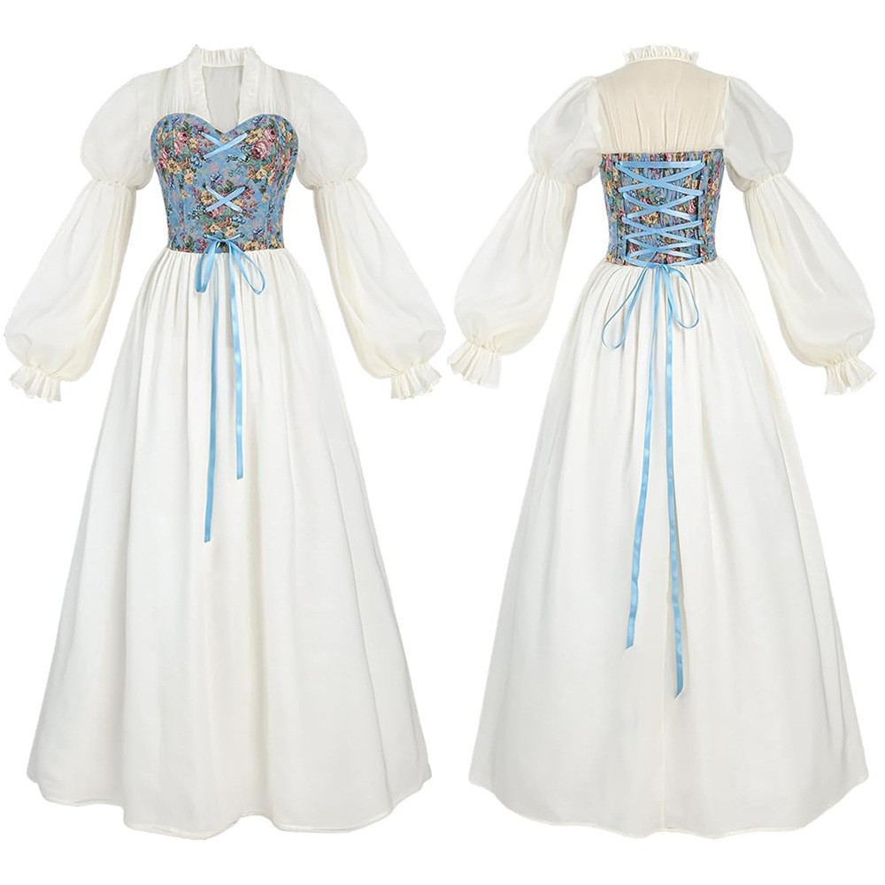 Gaun Korset Bergaya Renaisans  - Costumes ulasan dan harga