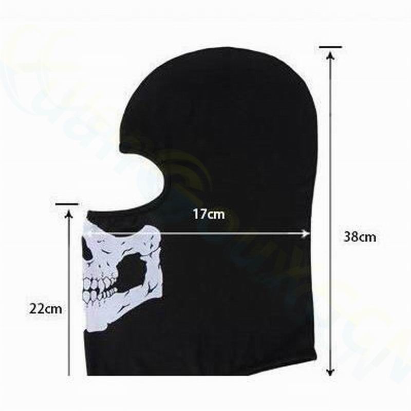 Masker Wajah Penuh Moto Gambar - Led Purge Mask Halloween ulasan dan harga
