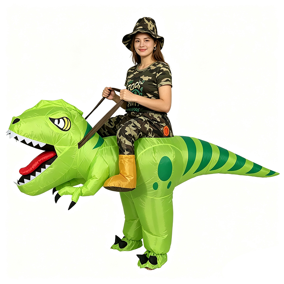 Kostum Dinosaurus T-Rex Tiup u - Inflatable Dinosaur Costume Adult ulasan dan harga