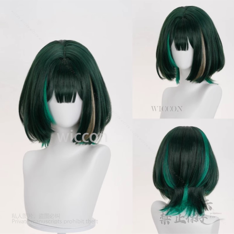 Permainan Anime Genshin Impact - Anime Cosplay Wig Heat Resistant ulasan dan harga